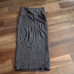 Frenchi Charcoal Pencil Skirt